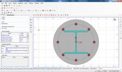 8 rebars of 20 mm diameter have been inserted