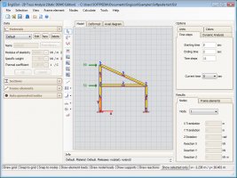2D Frame Analysis software
