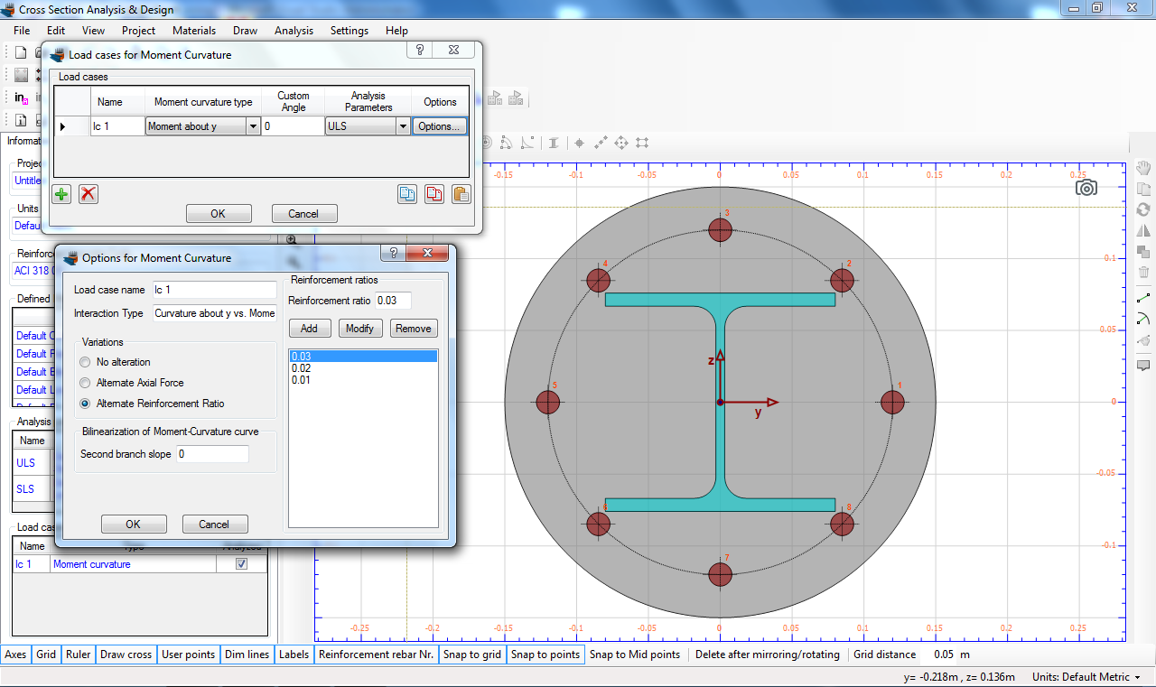 Moment Curvature Analysis