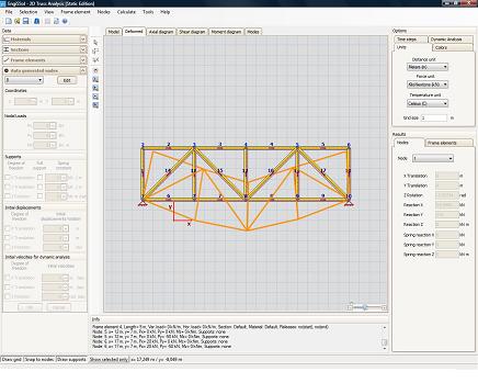 2D Truss Analysis is available